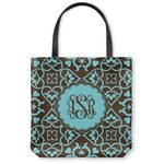 Floral Canvas Tote Bag - Large - 18"x18" (Personalized)