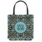 Floral Canvas Tote Bag (Personalized)