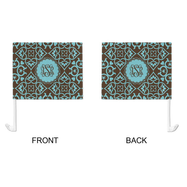 Floral Car Flag - Large - APPROVAL