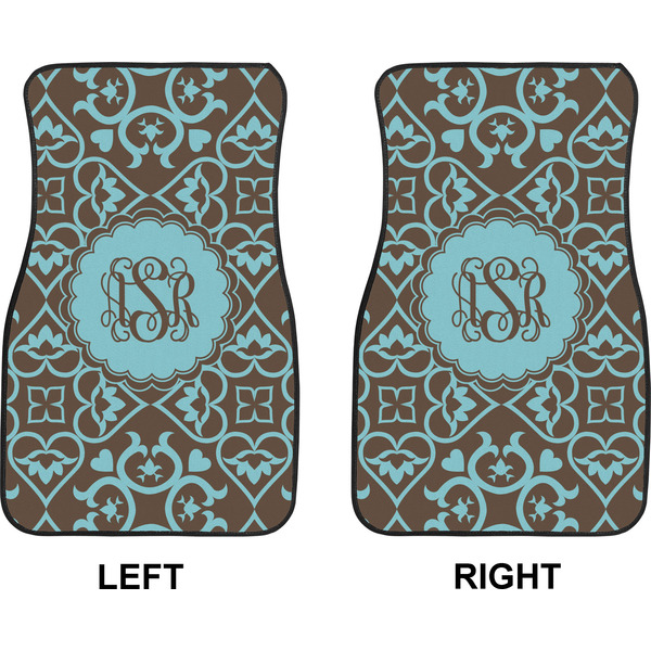 Floral Car Mat Front - Approval