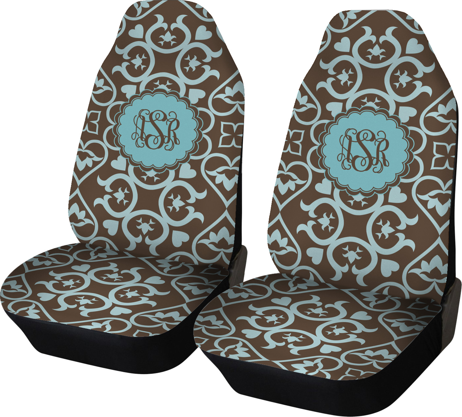 Floral Car Seat Covers (Set of Two) (Personalized) YouCustomizeIt