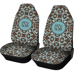 Floral Car Seat Covers (Set of Two) (Personalized)