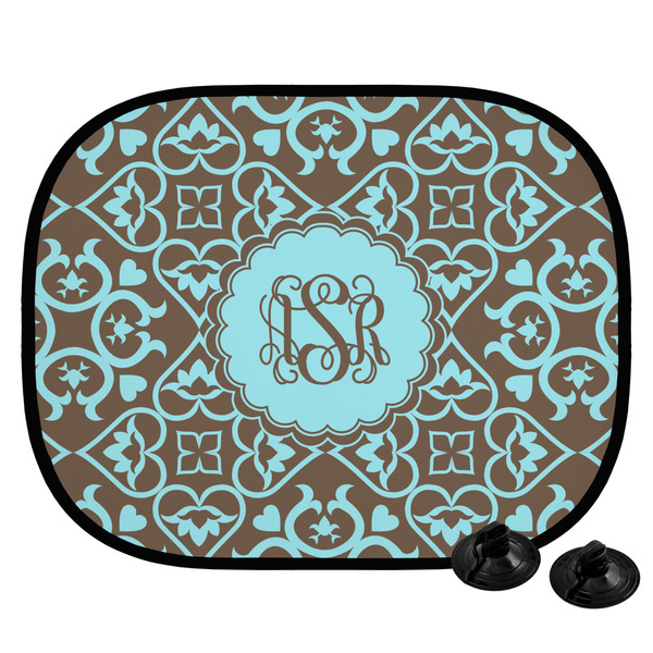 Custom Floral Car Side Window Sun Shade (Personalized)