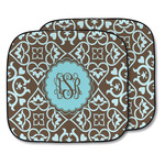 Floral Car Sun Shade - Two Piece (Personalized)