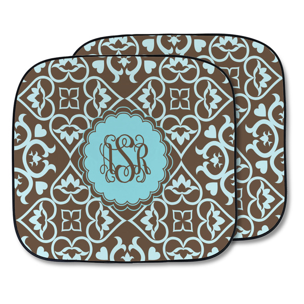 Custom Floral Car Sun Shade - Two Piece (Personalized)