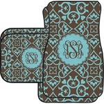 Floral Car Floor Mats (Personalized)