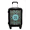 Floral Carry On Hard Shell Suitcase - Front