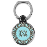 Floral Cell Phone Ring Stand & Holder (Personalized)