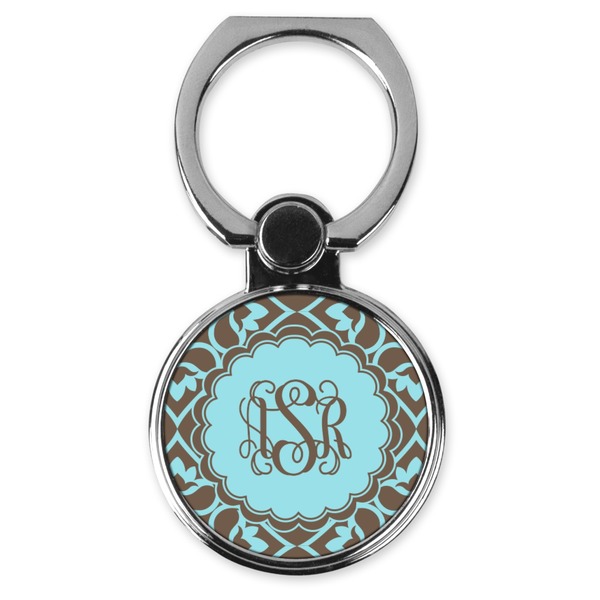 Custom Floral Cell Phone Ring Stand & Holder (Personalized)