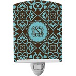 Floral Ceramic Night Light (Personalized)