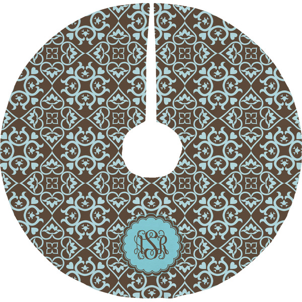 Custom Floral Tree Skirt (Personalized)