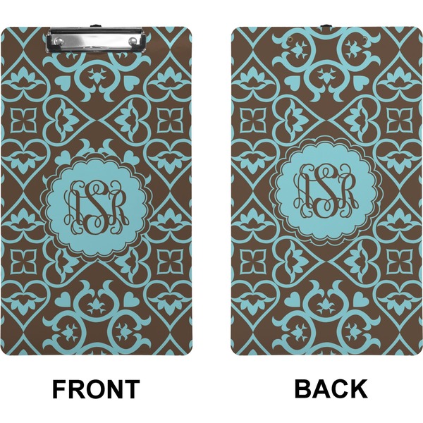 Floral Clipboard (Legal) (Front + Back)