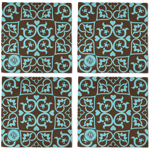 Floral Cloth Napkins - Personalized Dinner (APPROVAL) Set of 4