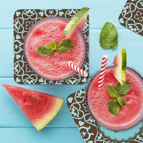 Floral Coaster Set - LIFESTYLE