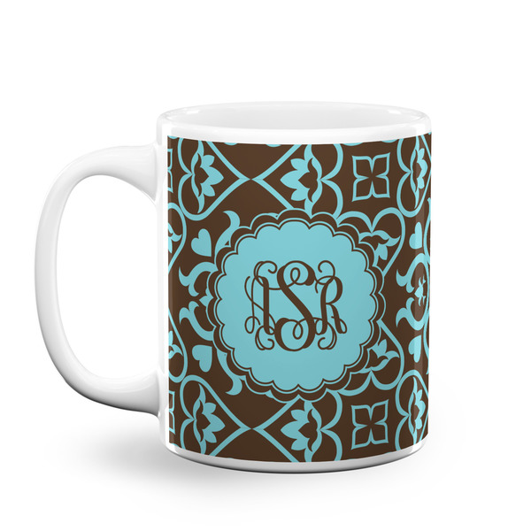 Custom Floral Coffee Mug (Personalized)