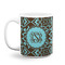 Floral Coffee Mug - 11 oz - White