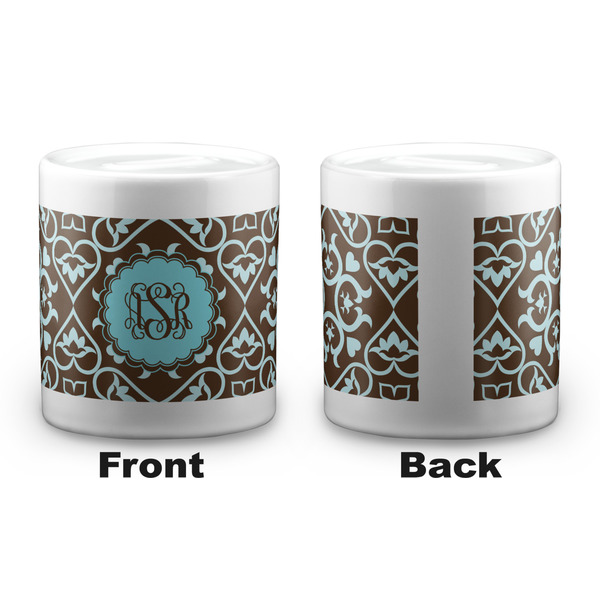 Floral Coin Bank - Apvl