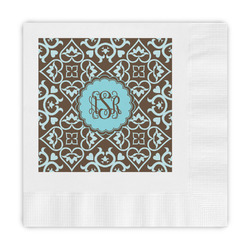 Floral Embossed Decorative Napkins (Personalized)