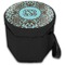 Floral Collapsible Personalized Cooler & Seat (Closed)