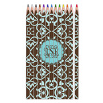 Floral Colored Pencils (Personalized)