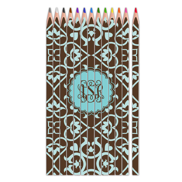 Custom Floral Colored Pencils (Personalized)