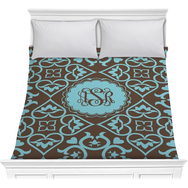 Custom Floral Comforter - Full / Queen (Personalized)