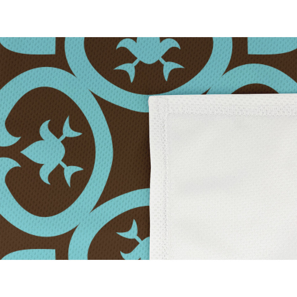 Floral Cooling Towel- Detail