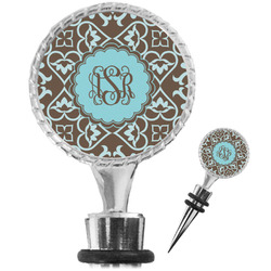 Floral Wine Bottle Stopper (Personalized)