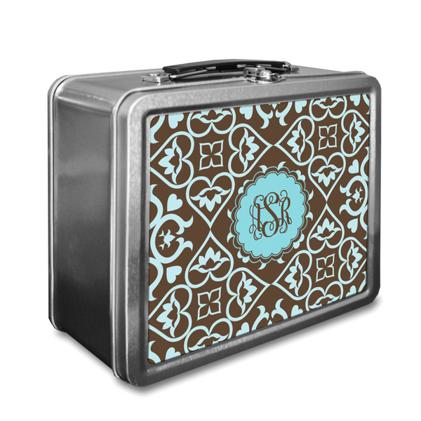 Custom Floral Lunch Box (Personalized)