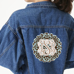 Floral Large Custom Shape Patch - 2XL (Personalized)