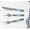 Floral Cutlery Set - w/ PLATE