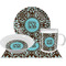 Floral Dinner Set - 4 Pc (Personalized)