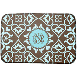 Floral Dish Drying Mat (Personalized)