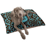 Floral Dog Bed - Large w/ Monogram