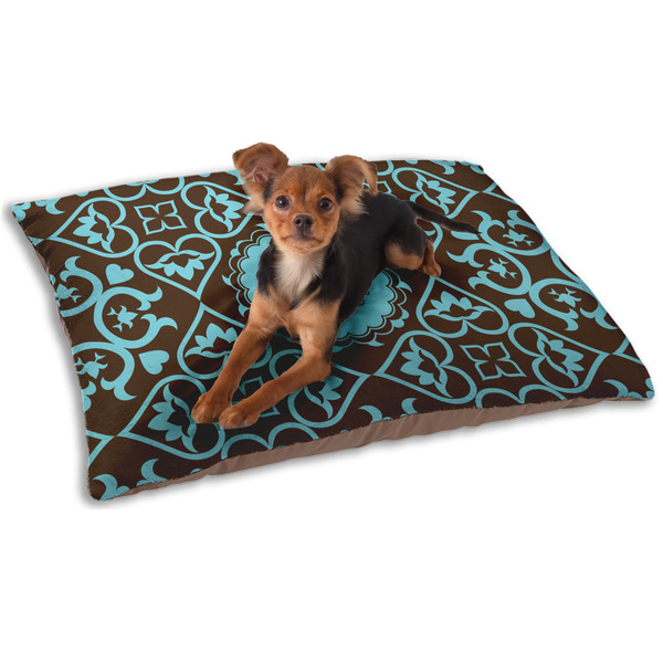 Floral Dog Bed - Small LIFESTYLE