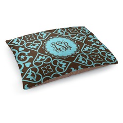 Floral Dog Bed - Medium w/ Monogram