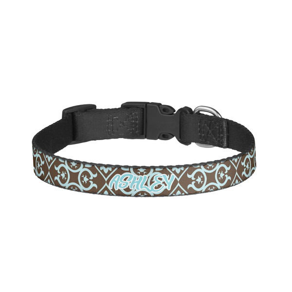 Custom Floral Dog Collar - Large (Personalized)