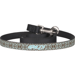 Floral Dog Leash (Personalized)