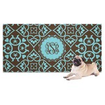 Floral Dog Towel (Personalized)