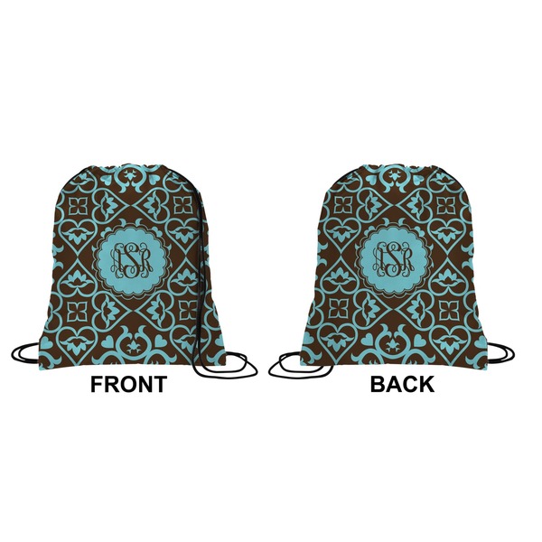 Floral Drawstring Backpack