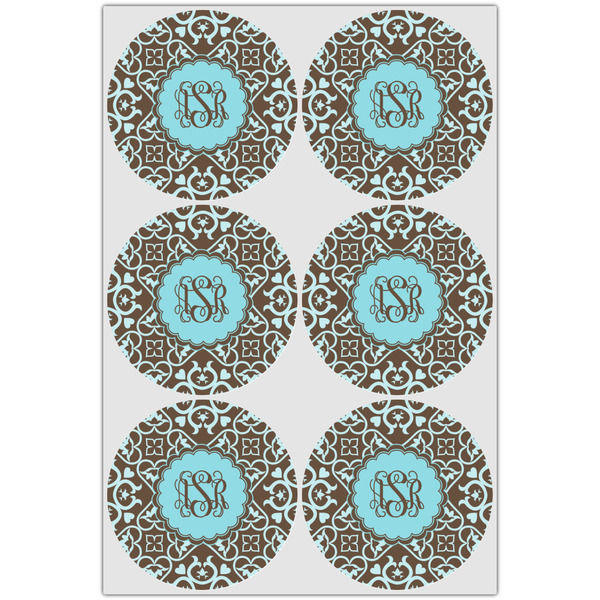 Floral Drink Topper - Large - Set of 6