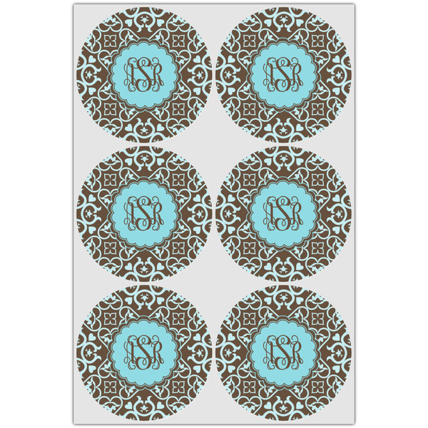 Floral Drink Topper - XLarge - Set of 6