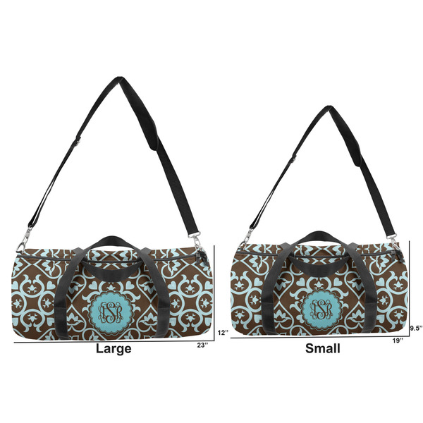 Floral Duffle Bag Small and Large