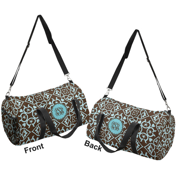 Floral Duffle bag large front and back sides