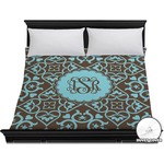 Floral Duvet Cover - King (Personalized)