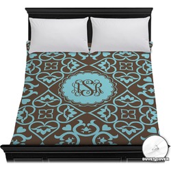 Floral Duvet Cover - Full / Queen (Personalized)