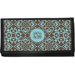 Floral Canvas Checkbook Cover (Personalized)