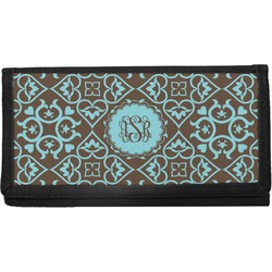 Floral Canvas Checkbook Cover (Personalized)