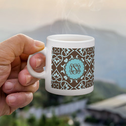 Floral Single Shot Espresso Cup - Single (Personalized)