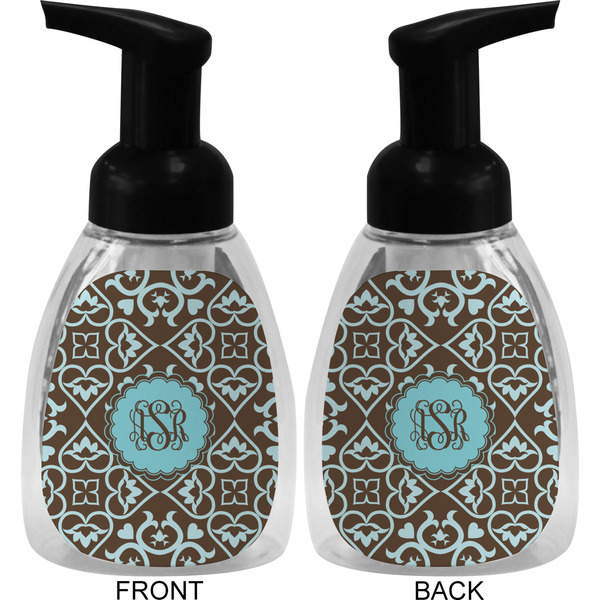Floral Foam Soap Bottle (Front & Back)